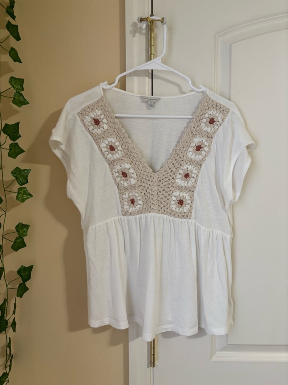 lucky brandy crochet top